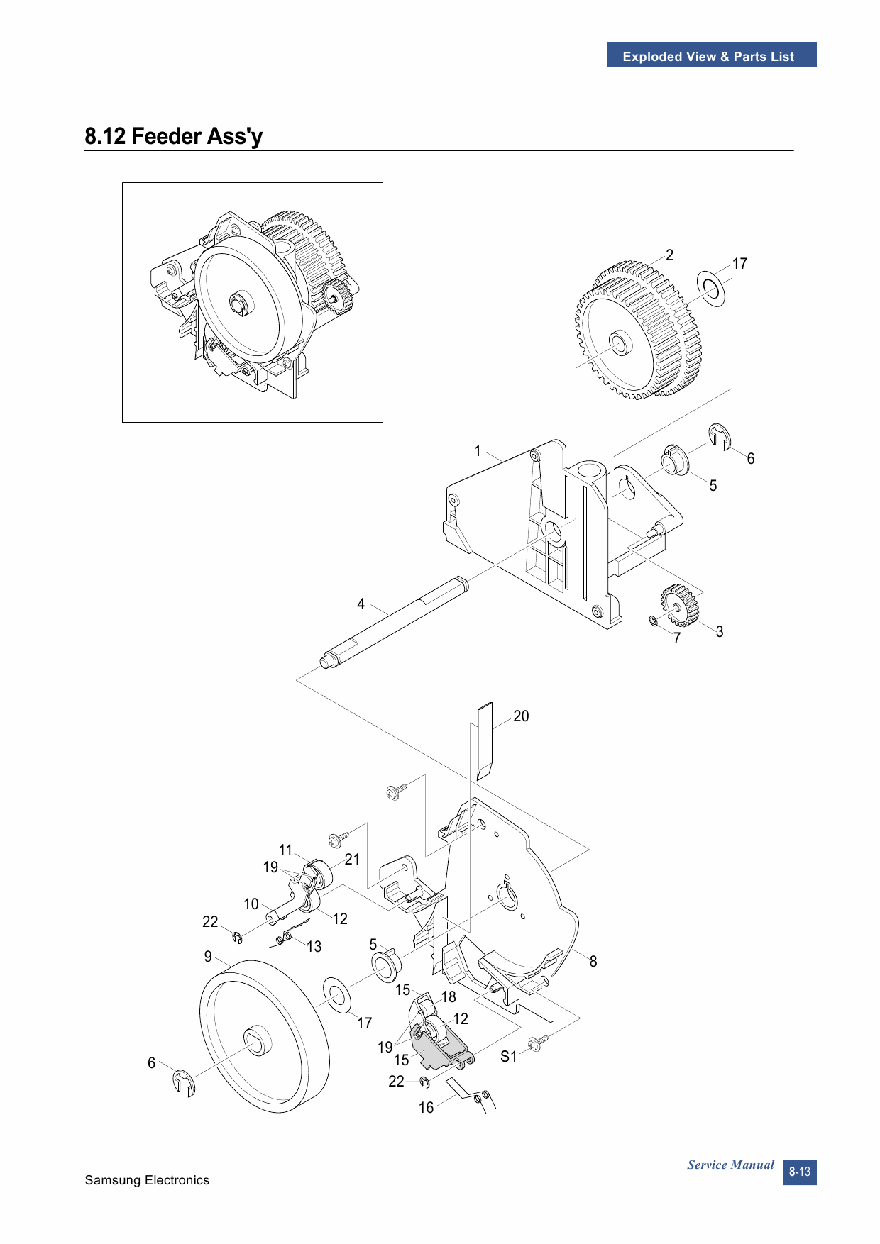 Samsung Digital-Laser-MFP SCX-6122N Parts Manual-5